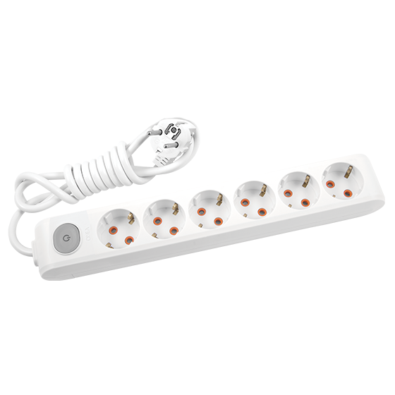VİKO Multi-Let 6lı Topraklı Ç.K Anahtarlı 3mt Priz