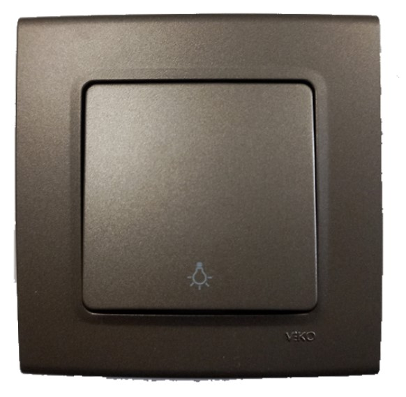 VİKO Lin Life ANTRASİT LIGHT MEKANİZMA+DÜĞME