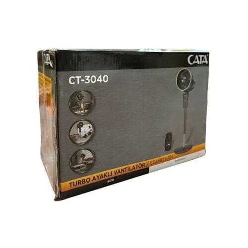 Cata CT-3040 Turbo Ayaklı Vantilatör
