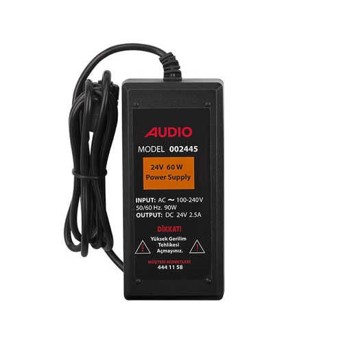 Audıo Bus Plus 24v 60 Watt Güç Kaynağı
