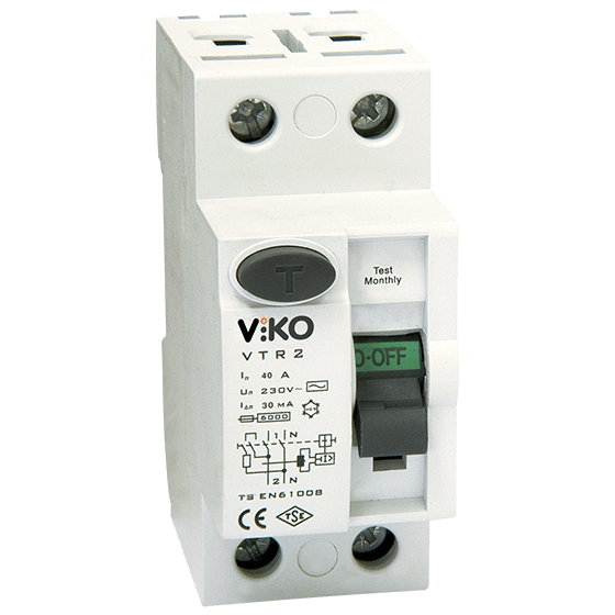VİKO VTR2-3230 Kaçak Akım Koruma 30Ma 32A 2P