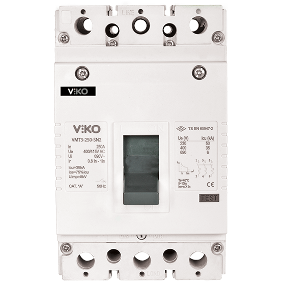 VİKO VMT2-125-SN2 87-125A 35kA Kompakt Mekanizma 3x125A