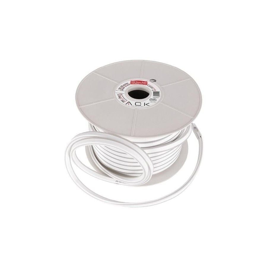 ACK AS03-00506 7.5W LED Neon 220V Mavi Işık IP65 Şerit LED